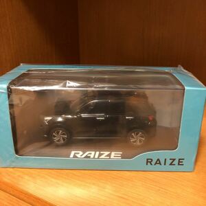 1/30 カラーサンプル TOYOTA トヨタ RAIZE ライズ ミニカー ブラックマイカメタリック 非売品