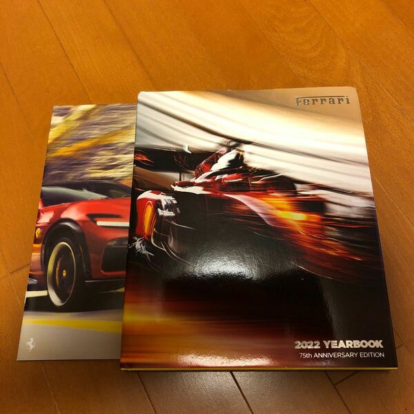 フェラーリ　Ferrari 2022　YEARBOOK75th ANNVERSARY 洋書