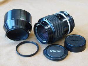 実用中古 希少 初期型 NiKON ニコン NIKKOR 135mm F3.5 16万台 Ai 改