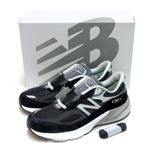 NEW BALANCE M990BK6 BLACK MADE IN USA M990V6 US9.5 27.5cm ( ニューバランス M990 V6 ブラック アメリカ製 黒 )