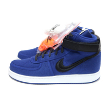 STUSSY x NIKE VANDAL HIGH SP DEEP ROYAL BLUE/BLACK US7.5 25.5cm ステューシー x ナイキ コラボ バンダル ハイ ブルー/ブラック 青黒_画像2