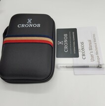 新品 自動巻 Cronos パイロットウォッチ PT5000 ブラウン 茶色 ミリタリー メンズ腕時計 機械式 ハイビート ラグジュアリー_画像6