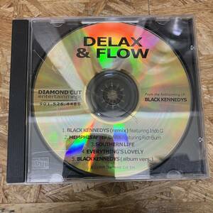 ◎ HIPHOP,R&B DELAX & FLOW - BLACK KENNEDYS (REMIX) シングル CD 中古品