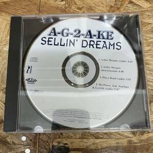 シ● HIPHOP,R&B A-G-2-A-KE - SELLIN' DREAMS INST,シングル CD 中古品