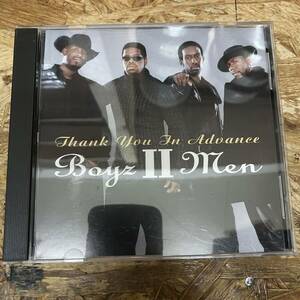 シ● HIPHOP,R&B BOYZ II MEN - THANK YOU IN ADVANCE INST,シングル CD 中古品