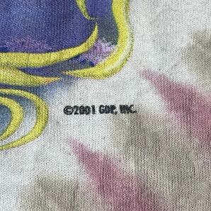 00s GRATEFUL DEAD バンドTシャツ タイダイ 2XL メキシコ製 グレイトフル・デッド LIQUID BLUE ビッグシルエット ROCK サイケの画像6