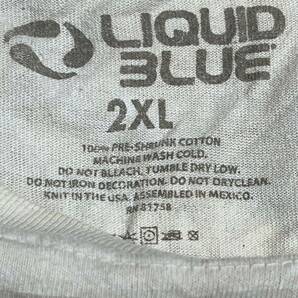 00s GRATEFUL DEAD バンドTシャツ タイダイ 2XL メキシコ製 グレイトフル・デッド LIQUID BLUE ビッグシルエット ROCK サイケの画像5