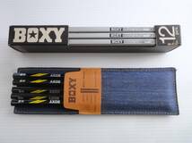 ２点 BOXY PENCIL 三菱鉛筆 HB　12本入１ダース、5本入り　四角型鉛筆 GENERAL WRITING 紙箱痛みあり 未使用古品_画像1