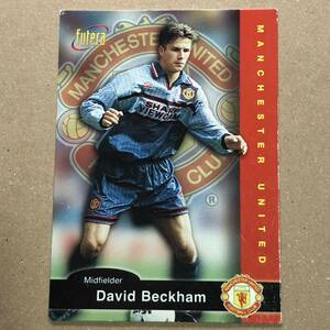 Futera 1997 ROOKIE RC DAVID BECKHAM デビッド・ベッカム MANCHESTER UNITED マンチェスター・ユナイテッド #6 ①