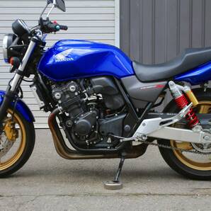 CB400SUPER FOUR VTEC Revo/NC42/インジェクション/走行少人気のブルー/写真80枚以上掲載/生産終了絶版車両/車検ありますの画像2