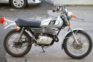 YAMAHA/ヤマハ/GT50/ミニトレ/50年前の車両とは思えない極上コンディションキープの一台/1970年代/写真80枚近く掲載/半世紀前のバイク/GT80