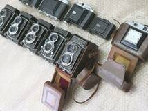 【1円スタート】 二眼レフカメラ 5台 蛇腹カメラ 5台 計10台 ジャンク まとめて_画像9
