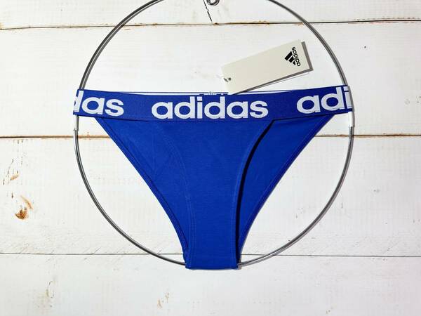 【即決】adidas アディダス レーシングショーツ(インナー用) 女性用 下着 ブルマ tape Blue 海外XS