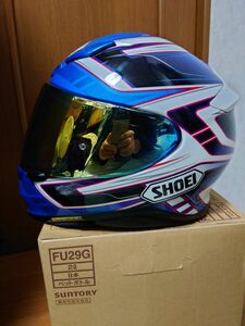 SHOEI Z-7 VALKYRIE M57cm 2016年12月製造 ミラーシールド ピンロックシート付き