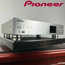 【銘機】PIONEER パイオニア N-50 ネットワーク オーディオプレーヤー ハイレゾ対応 Network audio player シルバー 音響機材_画像1