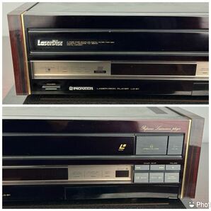 【高級銘機】Pioneer パイオニア LD-S1 Laser Disc Deck レ－ザーディスク プレーヤー CU-LD005 LD CD LD-X1 の兄弟機の画像3