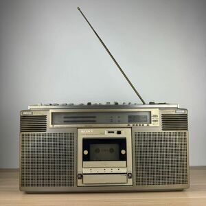 【希少品】SONY CFS-D7 Sir-III FMステレオ/FM/AM フェザータッチ ラジオカセットレコーダー 昭和レトロ ラジカセ ソニー 音響 電波