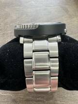 美品 セイコー プロスペックス 3000本限定モデル V147-0AX0ソーラー 黒文字盤 デイト メンズ腕時計 稼働品_画像4