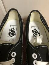 美品　26.0cm US8 VANS AUTHENTIC 44 DX ANAHEIM バンズ ヴァンズ オーセンティック OG ブラック アナハイム ファクトリー canvas_画像4