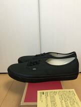 美品　31cm US13 VANS AUTHENTIC 44 DX ANAHEIM バンズ ヴァンズ オーセンティック ブラックブラックアナハイム ファクトリー canvas_画像5