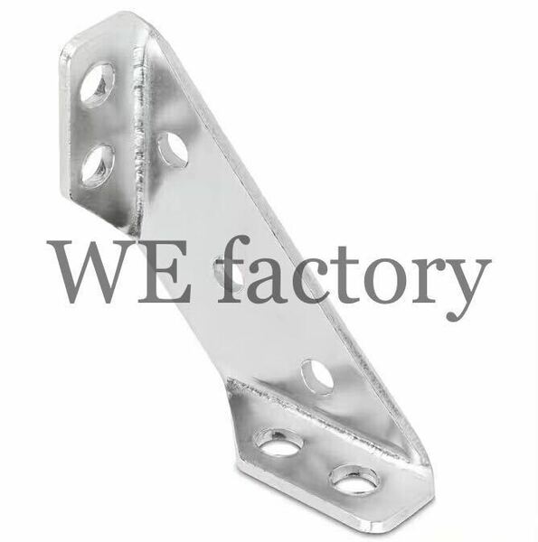 WE factory ステンレス製　直角金具　三面固定金具　ネジ付き　7セット