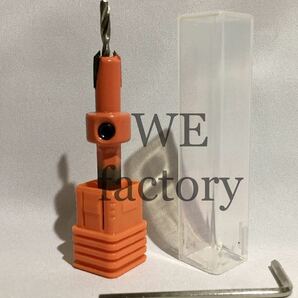 WE factory 皿取り錐ドリルビット ドリル径2.8mm皿径8mm 1本