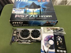 MSI グラフィックスカード R5770 Hawk ATI Radeon HD5770 同等・中古品