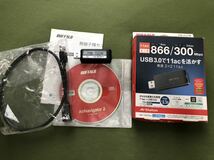 バッファロー AirStation WI-U3-866DS 866/300Mbps 中古・動作品 クリックポスト発送_画像1