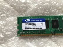 Team DDR3 メモリ PC3-12800 DDR3-1600Mhz 8GB×1枚 クリックポスト185円発送_画像2