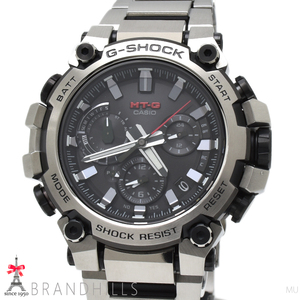  Casio G shock wristwatch men's MT-G B3000 series solar radio wave smart phone link SS MTG-B3000D-1AJF CASIO beautiful goods 