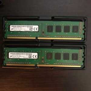 DDR３デスクトップ用メモリー　４GB×２　８GB