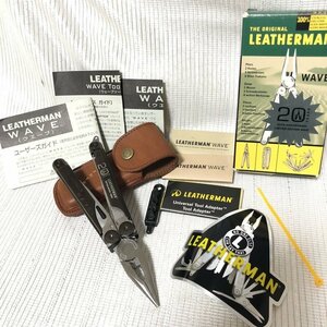 デッドストック LEATHERMAN WAVE レザーマン 20周年 限定モデル ツール IW403CK17LTH