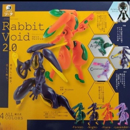 FORM Series Rabbit Void 2.0(フォームシリーズ ラビットヴォイド2.0) 全4種セット ラストワン