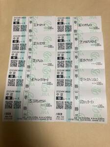  large cold Sakura .shuga-kn contains actual place all horse single . horse ticket total 10 sheets ream number buy 