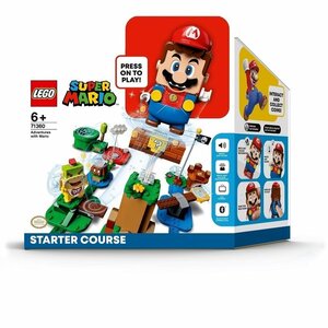 即有 新品未開封 レゴ スーパーマリオ 71360 レゴ(R) マリオ と ぼうけんのはじまり ～ スターターセット LEGO マリオ 同梱可 送料1000円～