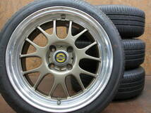 ★レア物 Racing SPARCO NS-3 15インチ 6.5J 4穴PCD100 + 20年製 BRIDGESTONE ECOPIA 165/55R15 4本セット[コペン エッセ アルト 軽自動車]_画像1