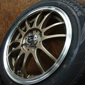 ★S-HOLD + DUNLOP ENASAVE EC204 155/65R14 4本セット[タント ムーヴ ルークス N-BOX N-ONE ワゴンR スペーシア アルト ラパン 軽自動車]の画像10