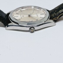 SEIKO　 GS　グランドセイコー　8N65-8000　クォーツ QZ　稼働品　腕時計　シルバーカラー　純正尾錠　ベルト社外品　_画像3