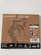 【1CD STAXレーベル】　JOHNNIE TAYLOR　「SUPER HITS」　24BIT REMASTERED_画像2