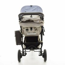 ○507386 良品 AirBuggy エアバギー ココプレミアム フロムバース アースブルー A型ベビーカー 3輪バギー_画像3