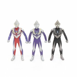 *487580 Mini sofvi фигурка Ultraman Tiga 3 body комплект мульти- модель Sky модель Tiga темный 