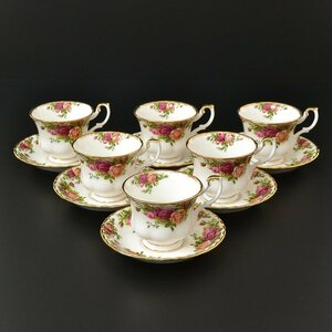 ◎ 448869 [распродано ♪] Royal Albert Old Country Country Cup &amp; Buster 6 Набор клиентов