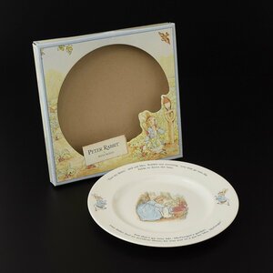 ◎484154 【SALE♪】 美品 WEDGWOOD ウェッジウッド ピーターラビット 25cm プレート