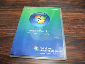 DVD-ROM　WINDOWS Vista をアップグレードしよう　WINDOWS ANYTIME UPGRADE