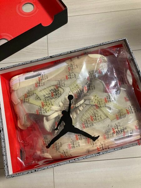 Off-White × Nike WMNS Air Jordan 4 ナイキ　オフホワイト　ジョーダン4