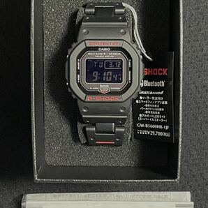 新品未使用 送料込 CASIO G-SHOCK GW-B5600HR-1JF 電波ソーラー腕時計 メタルバンド カシオ ジーショック 5600シリーズ 国内正規品 タグ付の画像4