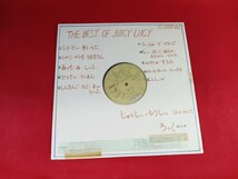 ヤ1 見本盤LP ザ・ベスト・オブ・ジューシィ・ルーシー　　　YSー2729ーB2　Juicy Lucy_画像1