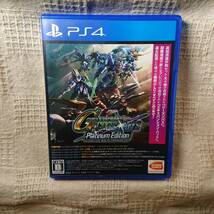 美品[Ag] PS4 Play Station 4 　 SDガンダム ジージェネレーション クロスレイズプラチナムエディション　定形外郵便250円発送_画像1