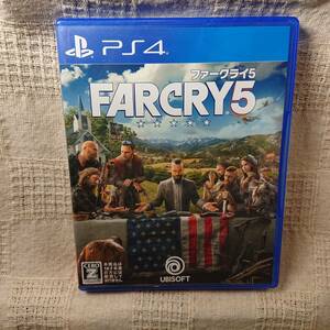 美品[Af] PS4 Play Station 4 　ファークライ5 FARCRY5 　定形外郵便250円発送