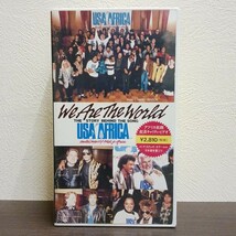 ウィー・アー・ザ・ワールド USA for AFRICA ビデオ VHS ★送料無料★ ★匿名配送★_画像1